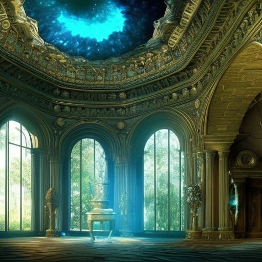 Labradorite Crystal Castle