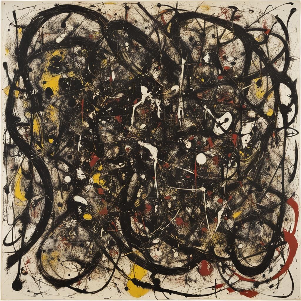 Abstract Expressionism: A Chaotic Composition