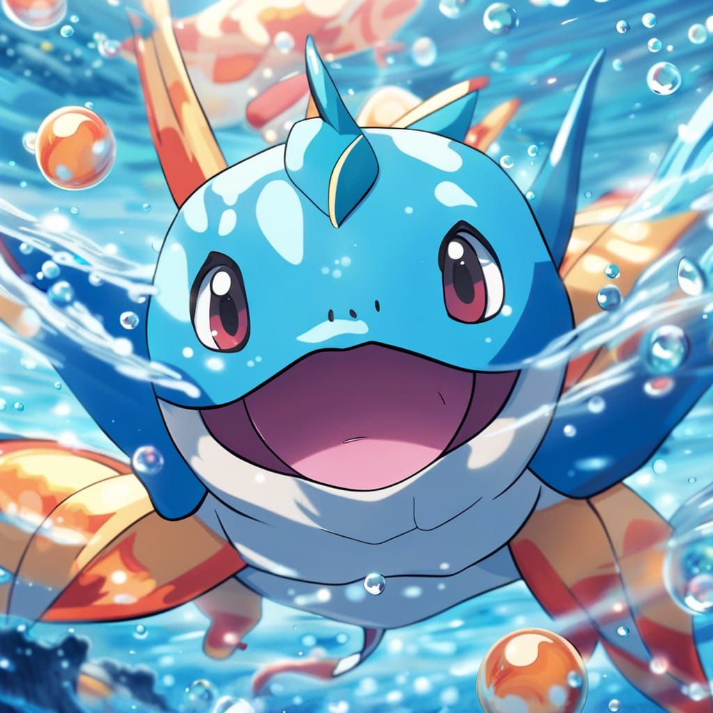Swimming Water Pokemon