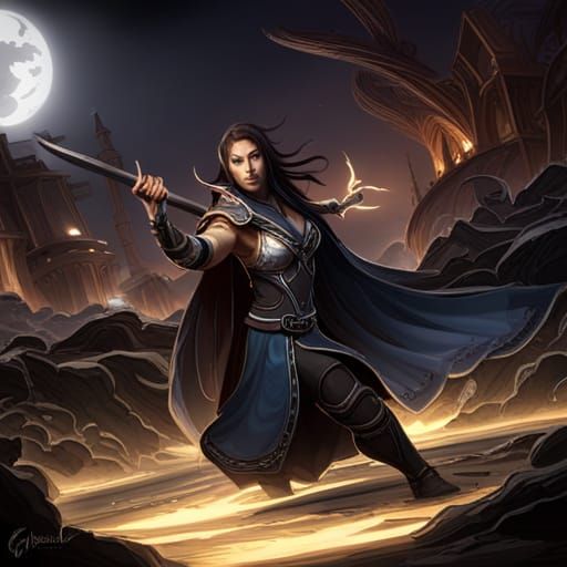 Mortal Kombat Concept Art in Dark Fantasy Style