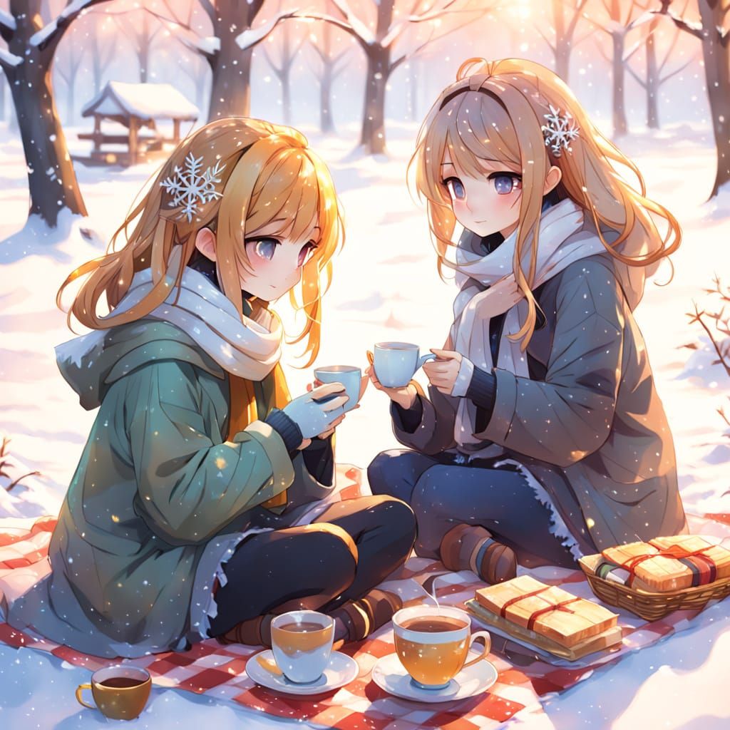 Frosted Hearts and Soft Tea