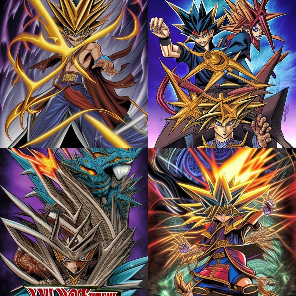 Yu-Gi-Oh in Comic Book Art Style