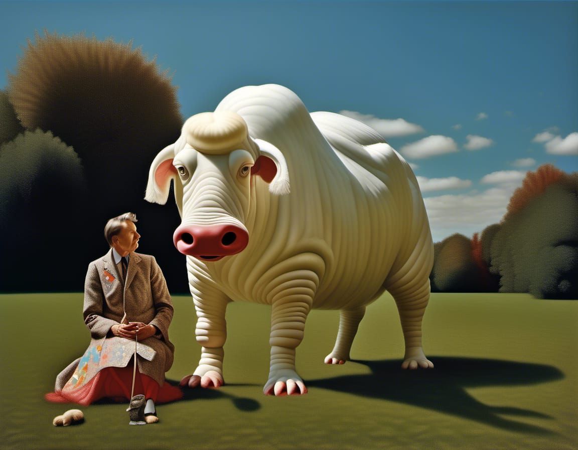 20th Century Paintings Party: Hyperrealistic Magical Realism