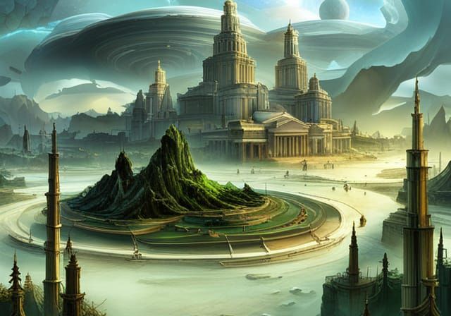 Capitol Reclaimed: Nature's Embrace After Humanity