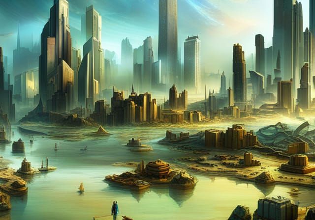 Nature Reclaims Ruins: Post-Apocalyptic Beauty