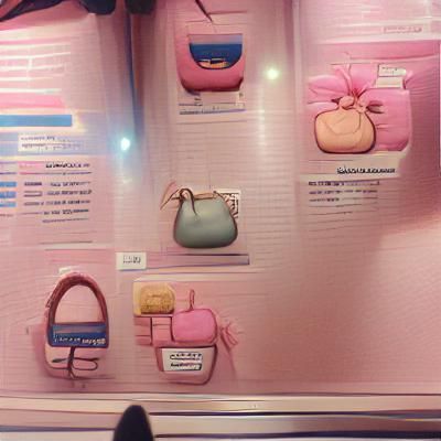Cute Miniature Handbag: An AI-Generated Image