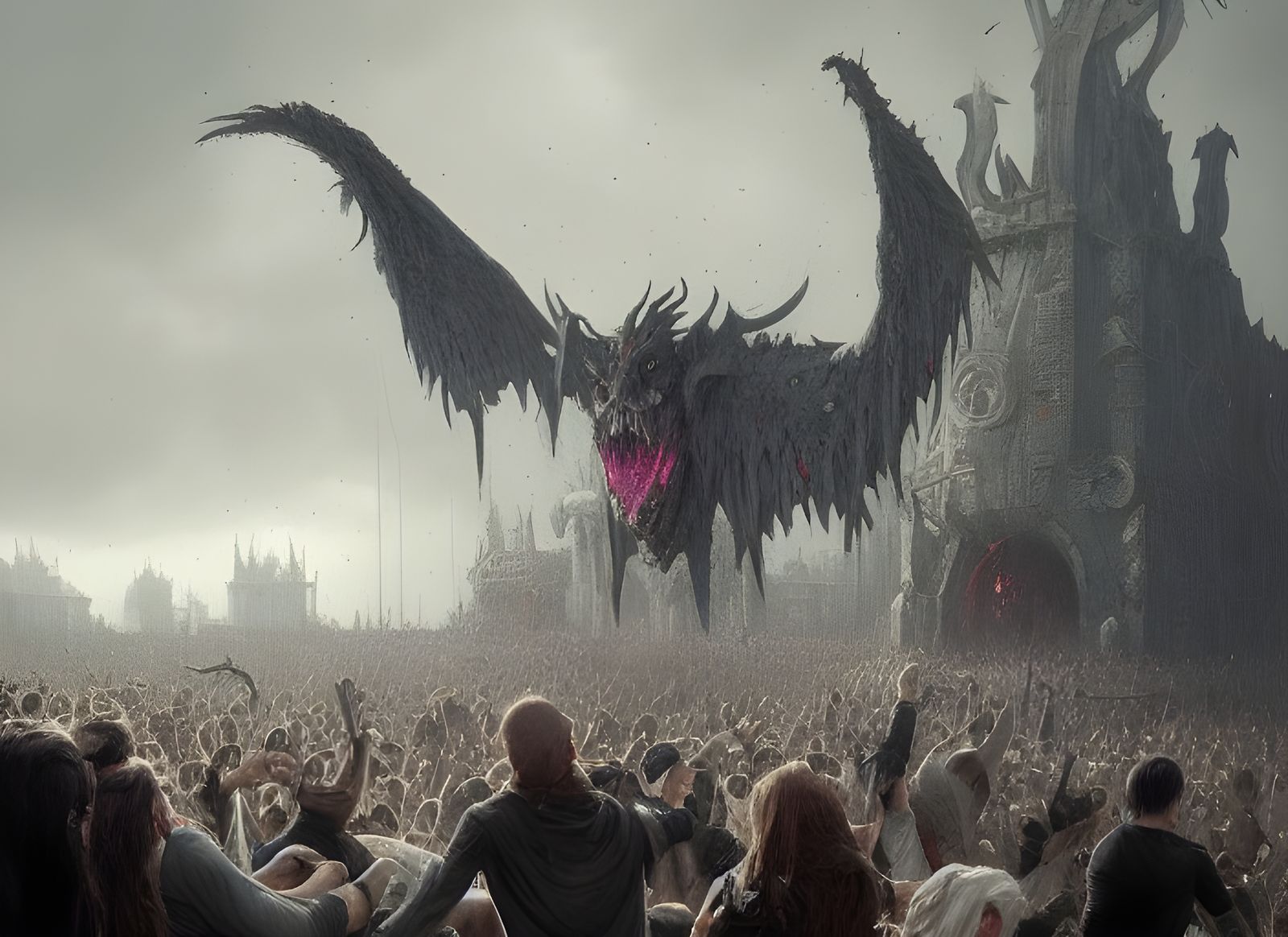 Sinister Wacken Open Air Fantasy Illustration