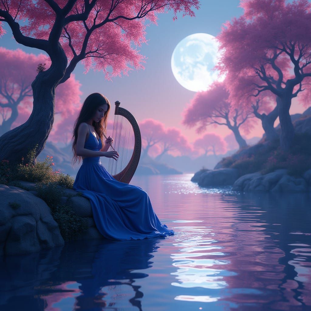 Naiad Serenades under a Triadic Skies and Bonsai Forests