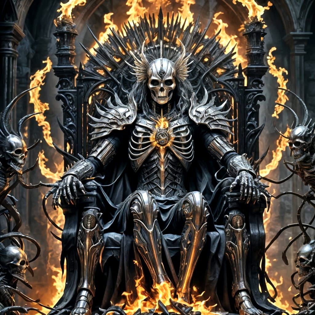 Keeper of the Underworld: Dark Fantasy Concept Art