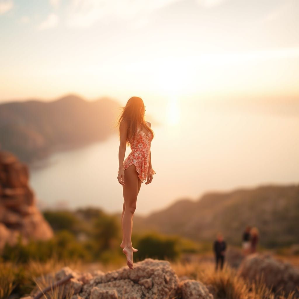 A Woman with a Confident Posture Showcasing a Sought-After B...