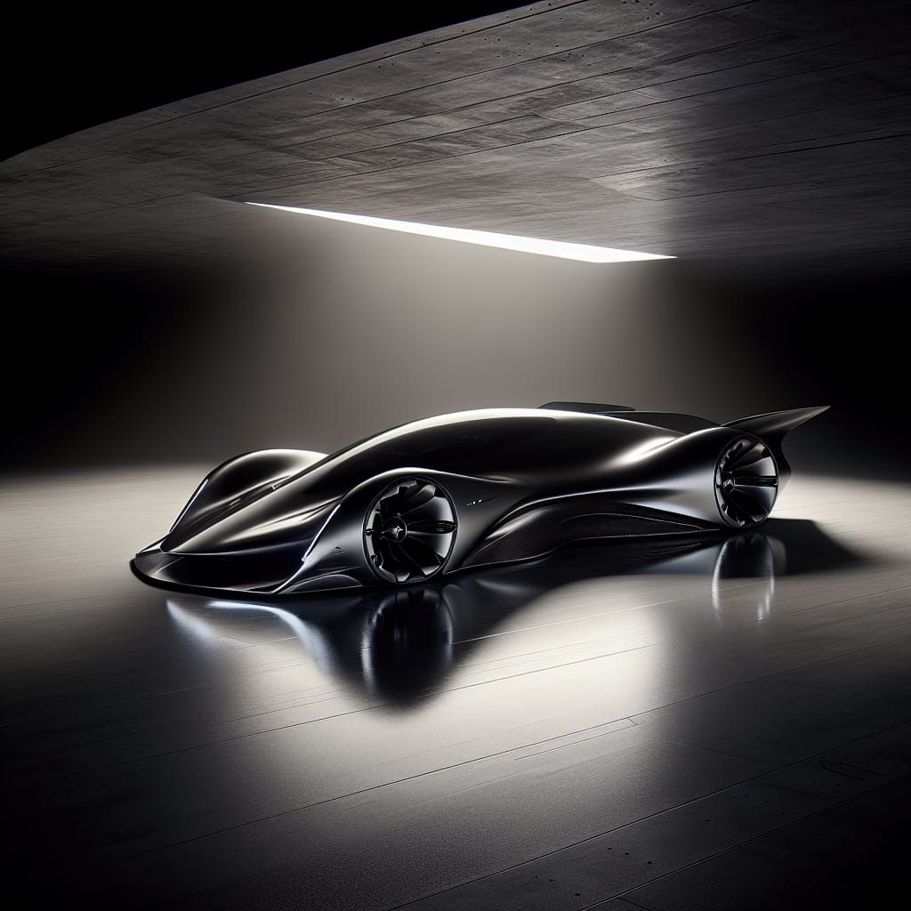 Aether Hypercar: Dark Matter Inspired Land Starship