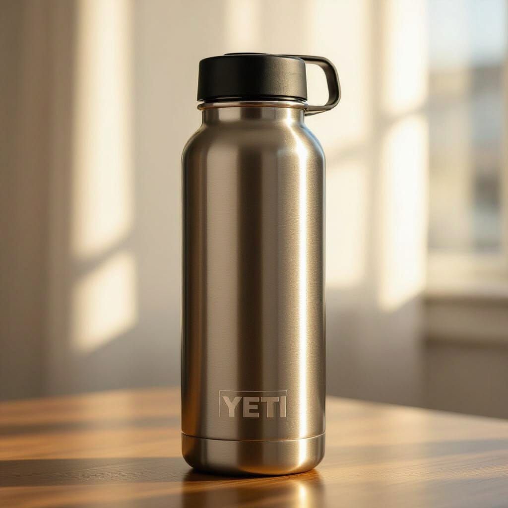 Yeti Drink Bottle Studio Product Photography