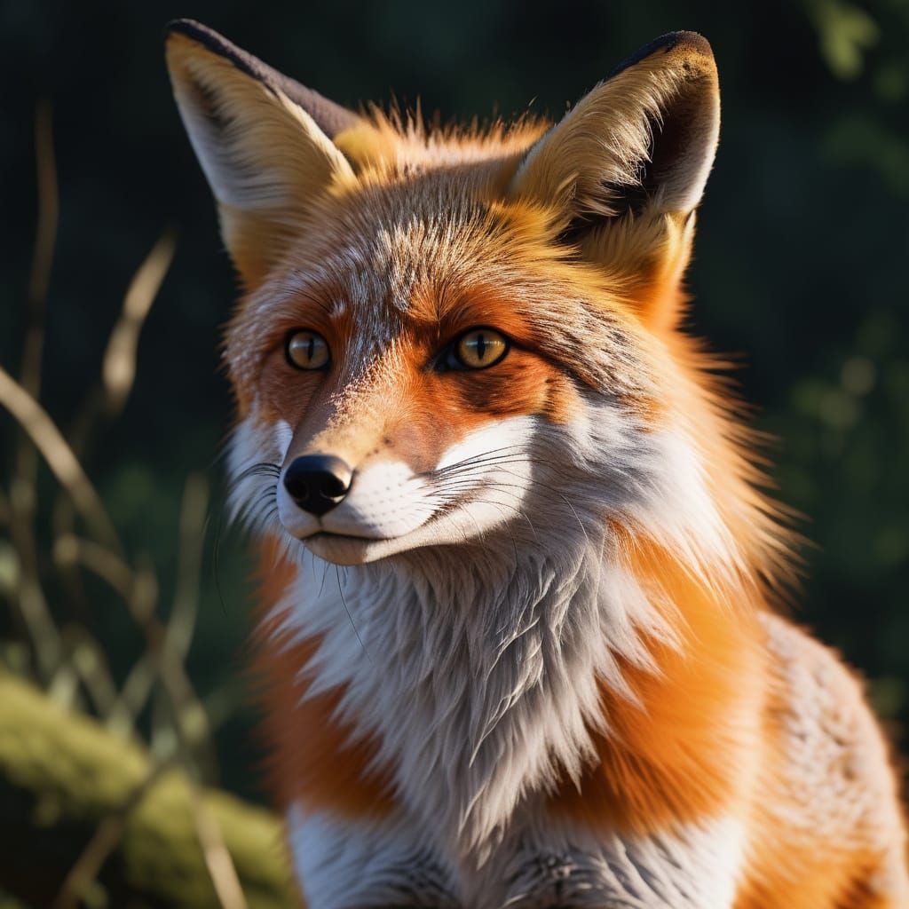 Legendary Fox in Ultra-Realistic 8K