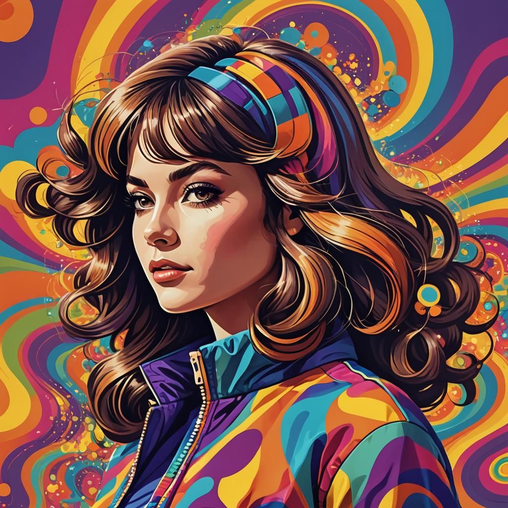 Groovy portrait