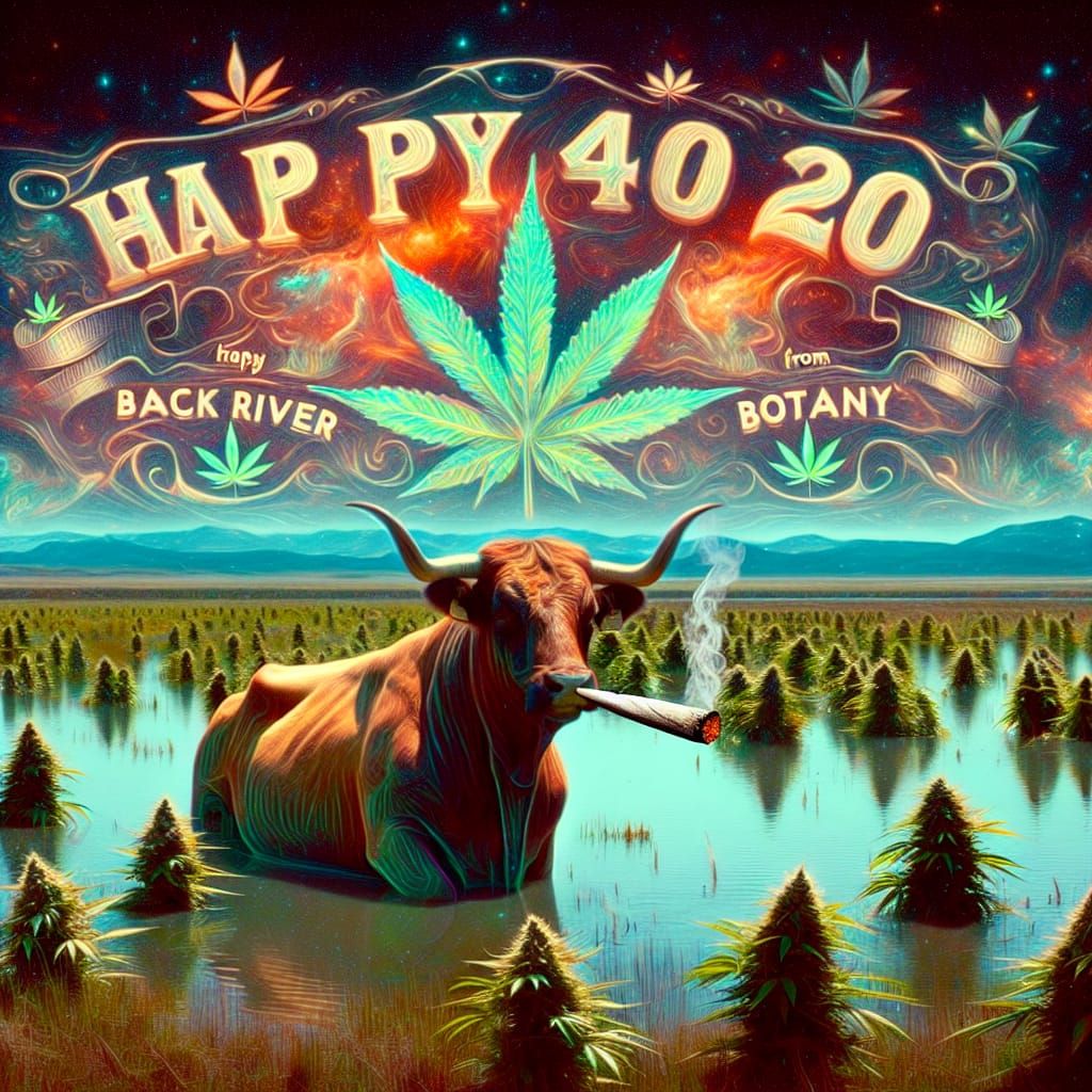 Bohemian Bull Celebrates 420 in Astral Marsh