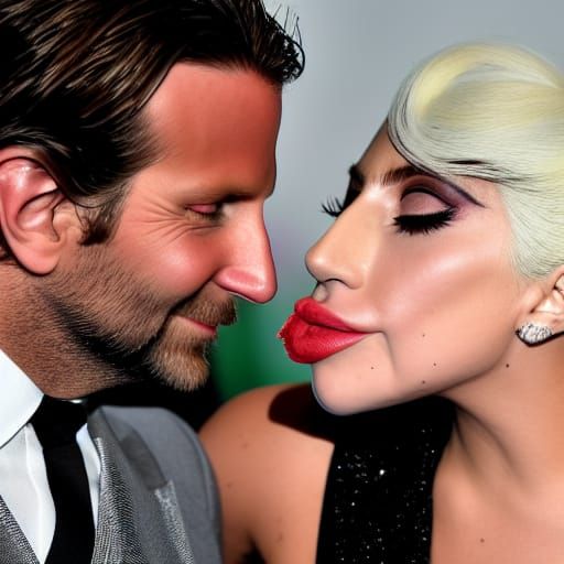 Lady Gaga and Bradley Cooper: Romantic Moment