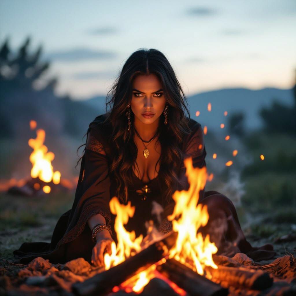 Powerful Bruja by Bonfire Cinematic Film Still