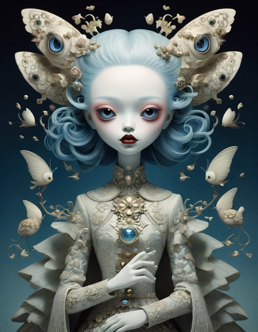 Artistic Collaboration in Cyberpunk Aesthetic