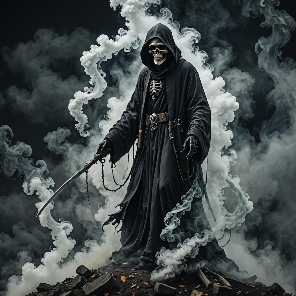 Vaporous Grim Reaper Apparition