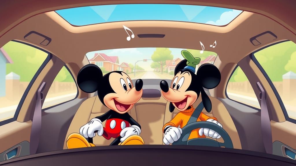 Mickey and Goofy's Animated Road Trip Adventure