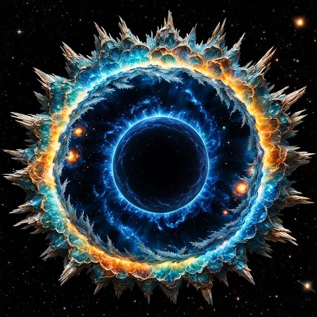 Brilliant Supernovae Explosion in Space