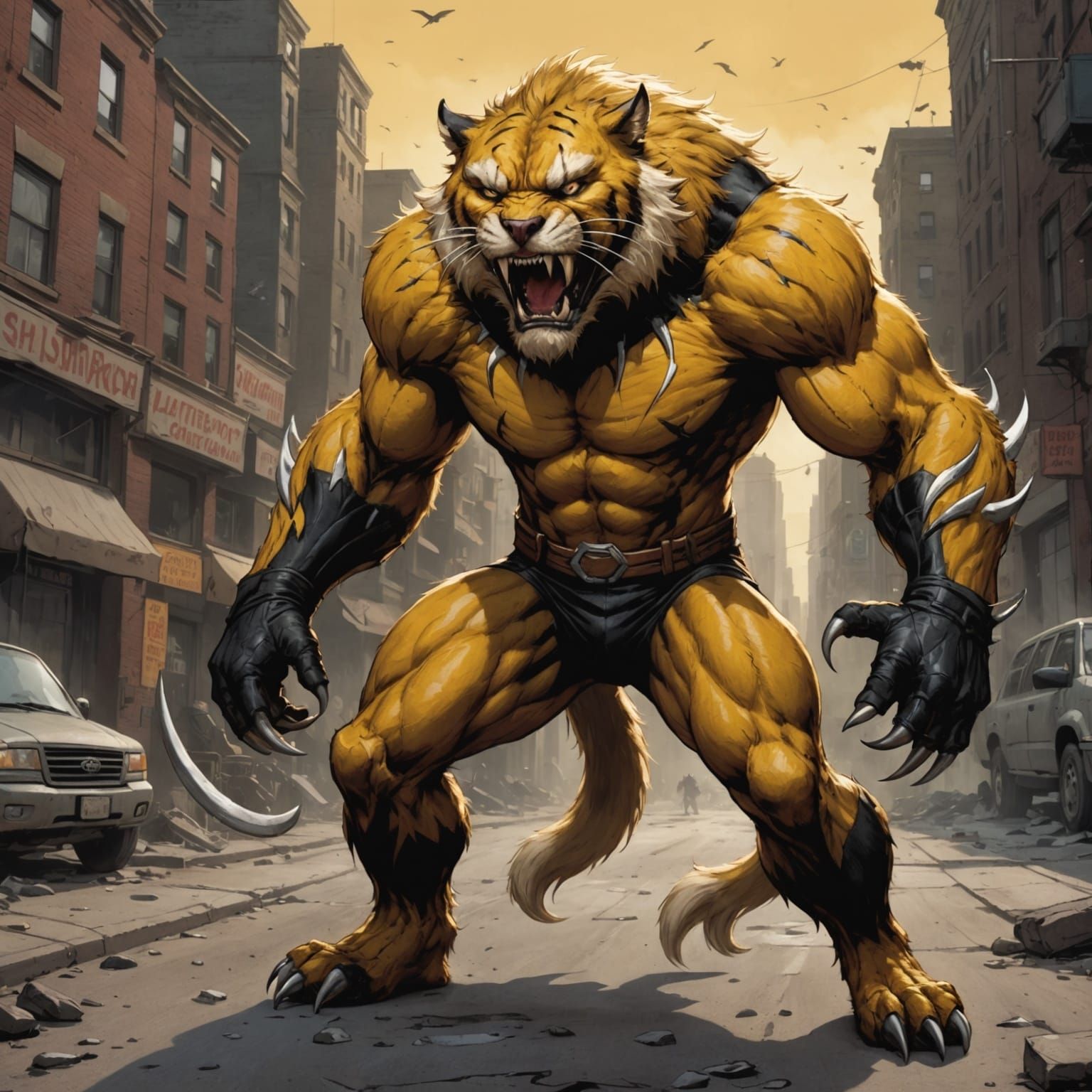 Sabretooth's Faint Heart: An Anthropomorphic Portrait