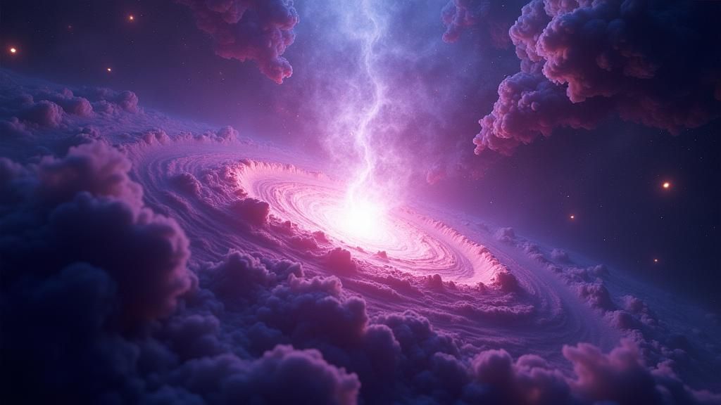 Majestic Big Bang: Cosmic Vortex Formation