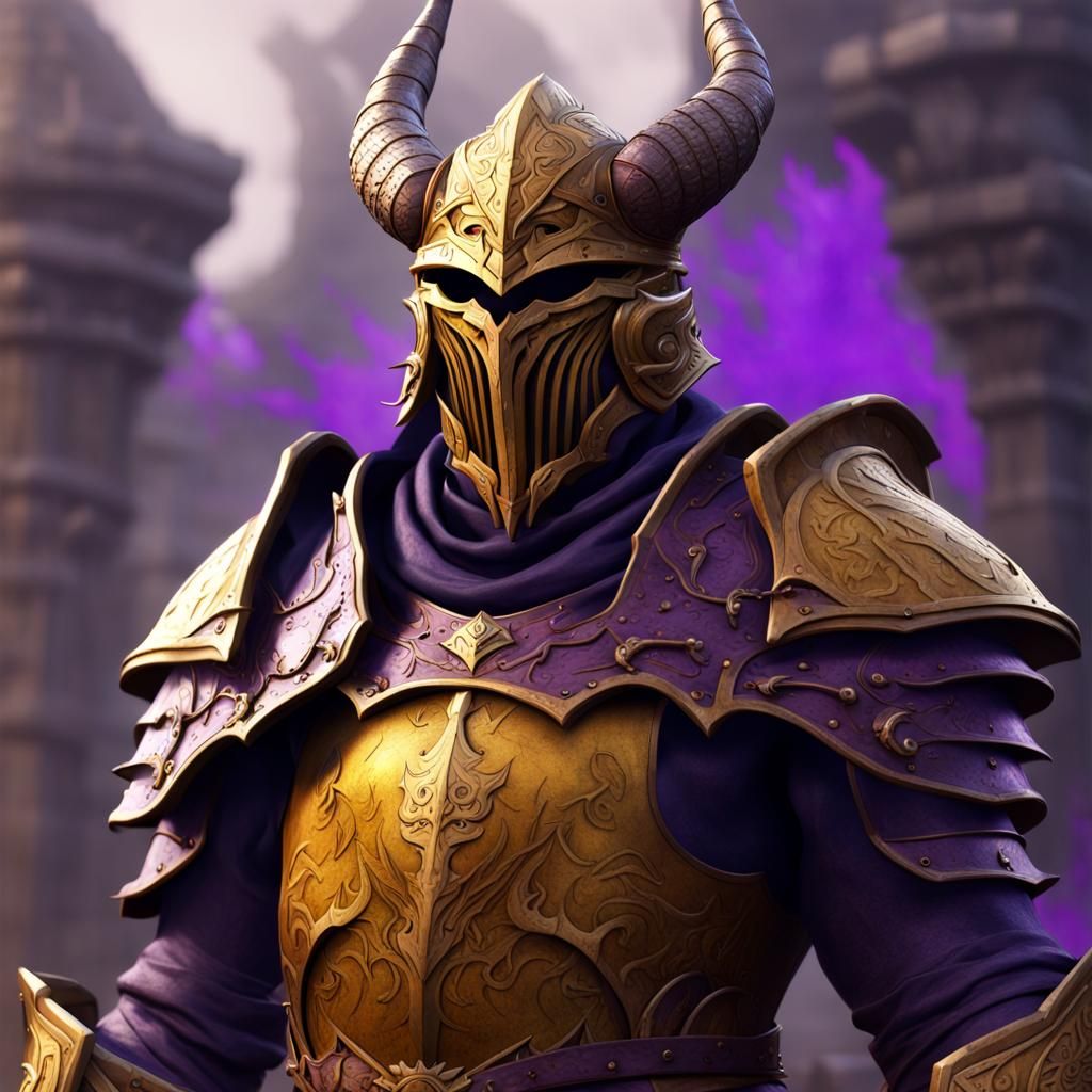 Dragonborn Fighter in Greek Armor: Dark Fantasy Art