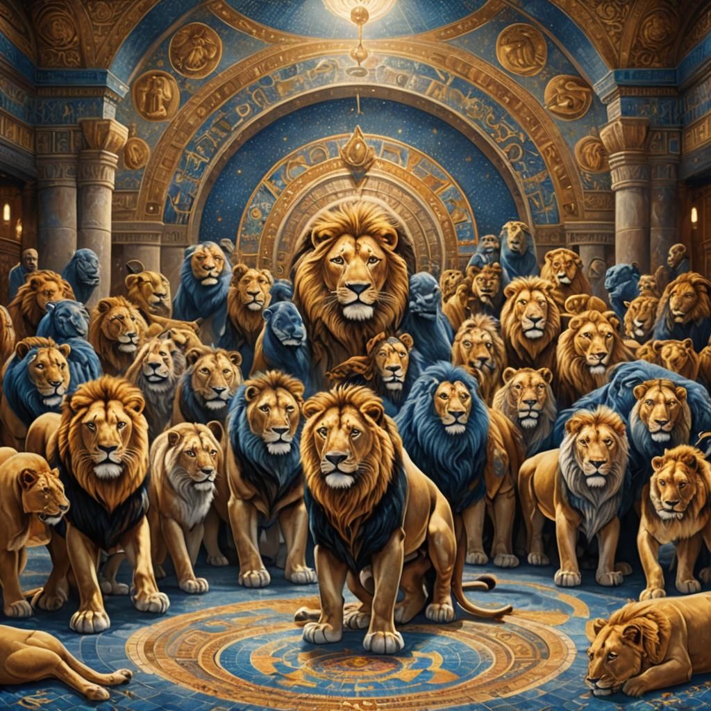 Majestic Lions Council in Grand Mosaic Assembly