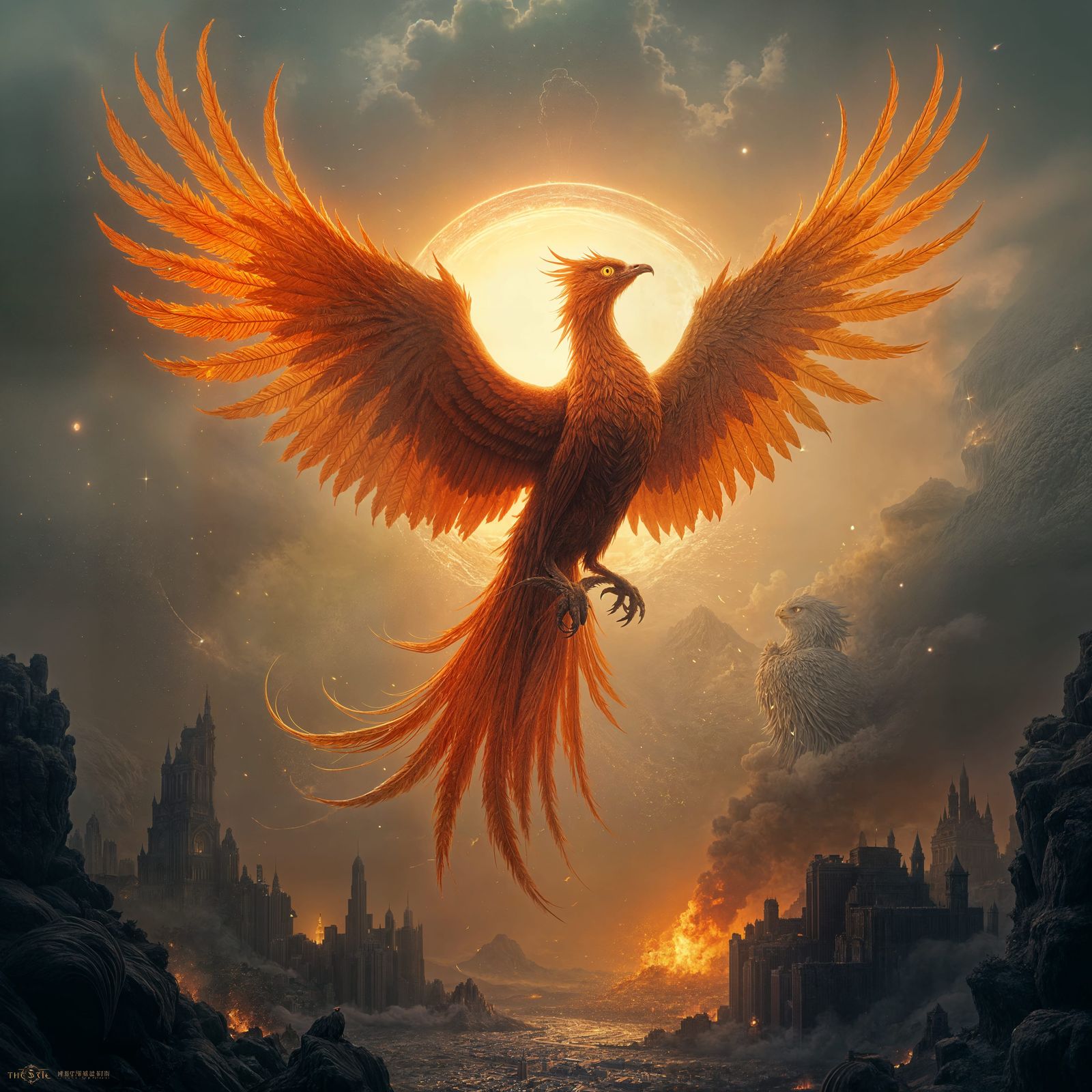 Cosmic Phoenix Rising from Ashes