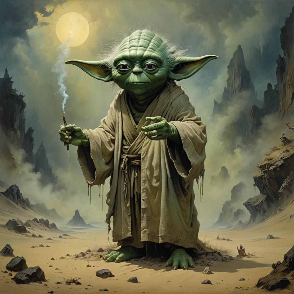Yoda as the Sandman