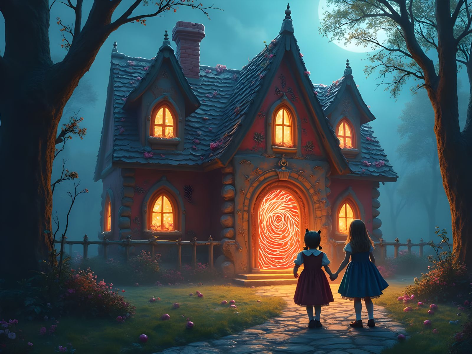Haunting Candy House: Hansel & Gretel's Frightful Halloween