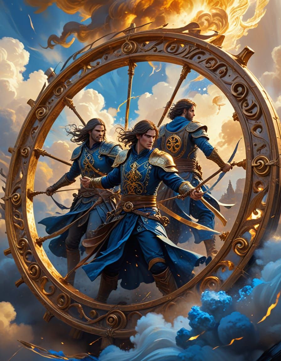 Fantasy Impressionism: Wheel of Time Battle