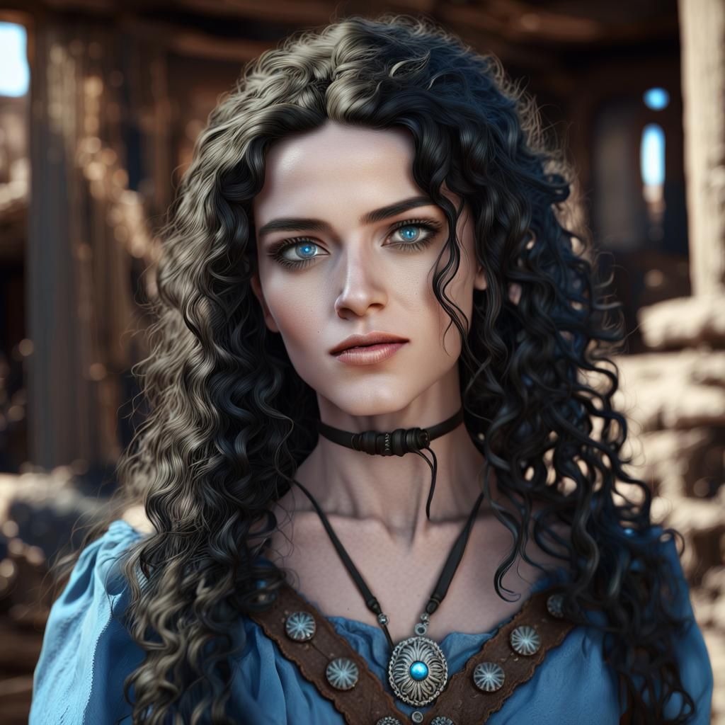 Old West Outlaw: A Detailed Fantasy Portrait