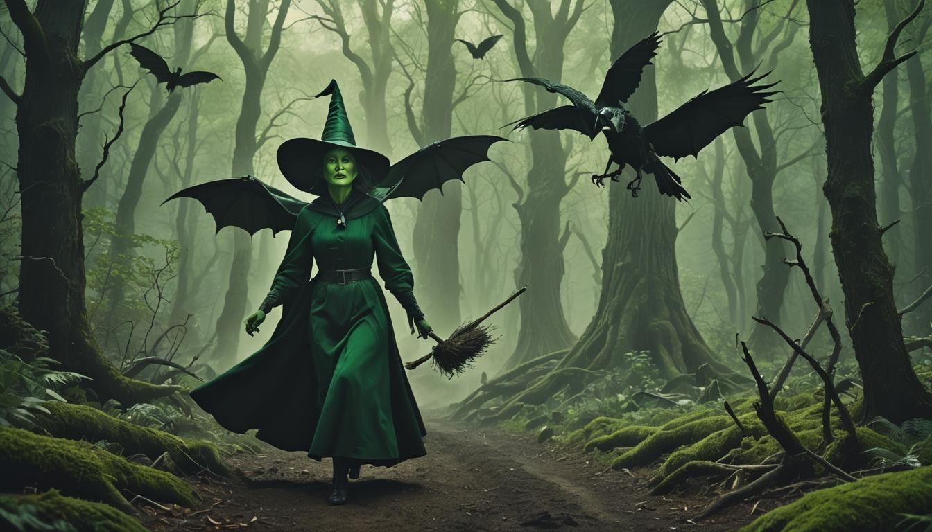 Wicked Witch of the West in Emerald Canyon