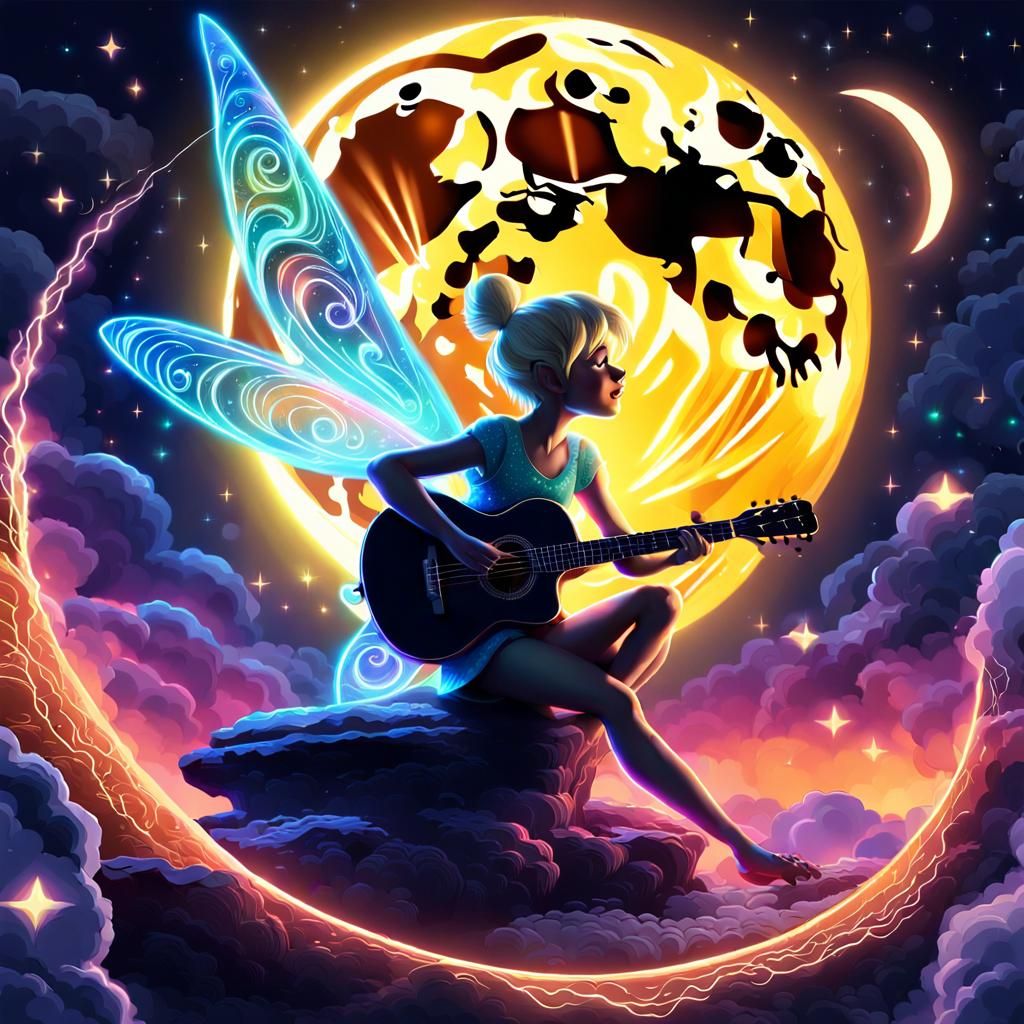 Tinkerbell on Lightning Moon: Concept Art