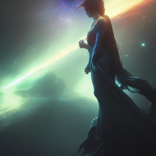 Hyperdetailed Nebula in Deep Color, Digital Art