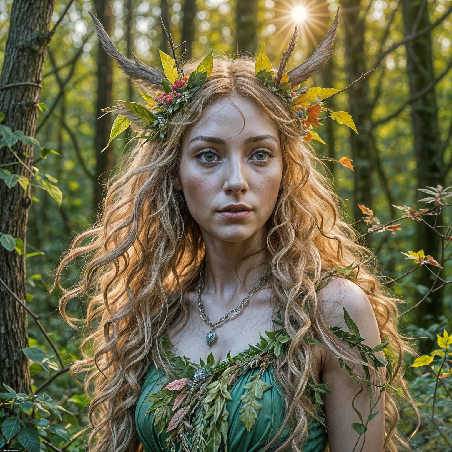 Forest Fairy Centaur with Fairy Wings