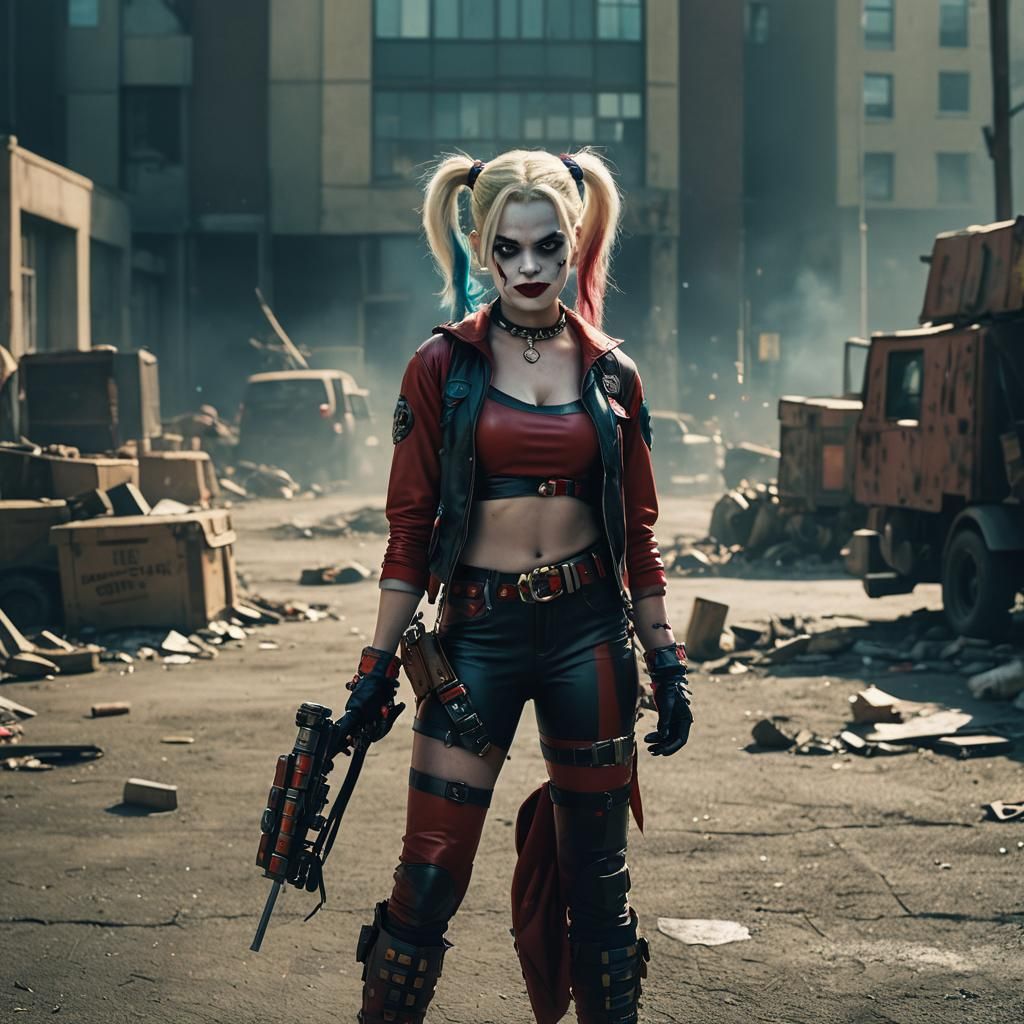Harley Quinn: Cinematic Film Still