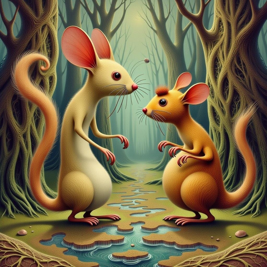 Mythical Kitty-Mice and Squirrel-Mice in Afghan Folklore