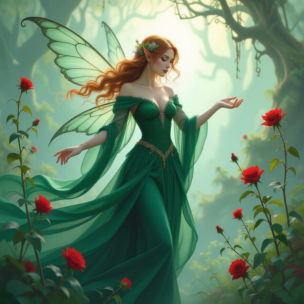 Poison Fairy in Ethereal Emerald Realm