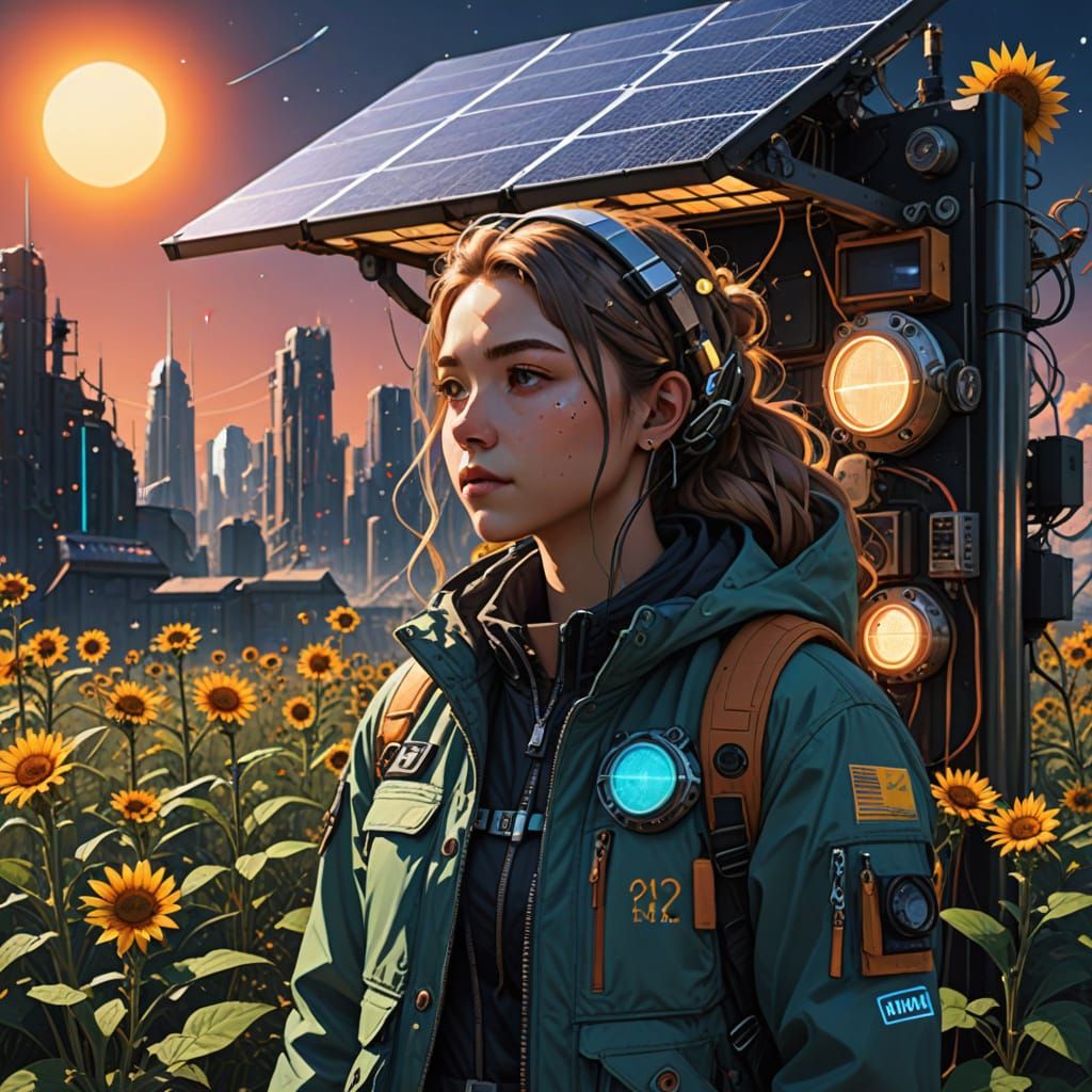 Solarpunk Aesthetic: Sustainable Futures and Green Cities