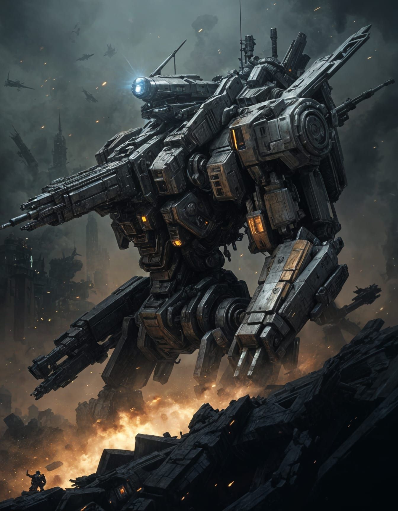 Sci-Fi Weapon Close-Up: Armored Core Horror