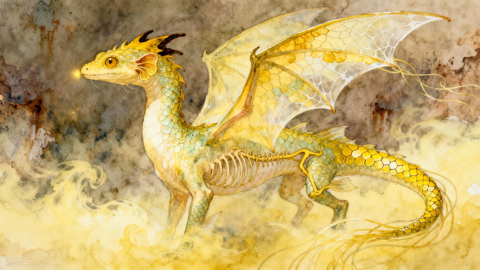 Periodic Table of Dragons Fluorine (revised)