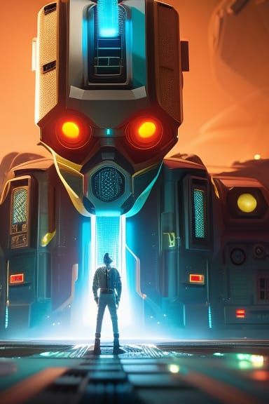 Rick Sanchez's Garage Laboratory: A Hyperrealistic Portrait