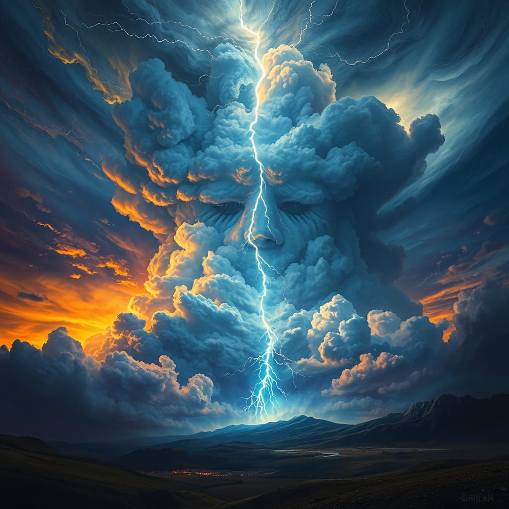 Ethereal Storm Entity Unveils Ancient Wisdom