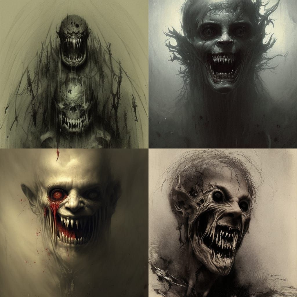 Tormented Smile: A Gustave Doré Inspired Horror