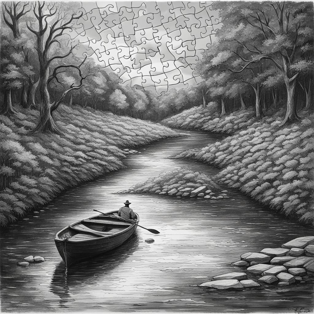 Time as a River: A Puzzle of Past and Future