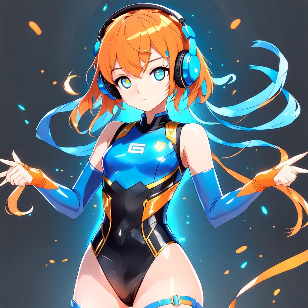 game splash art gacha, perfect_shading, adorable girl in a b...