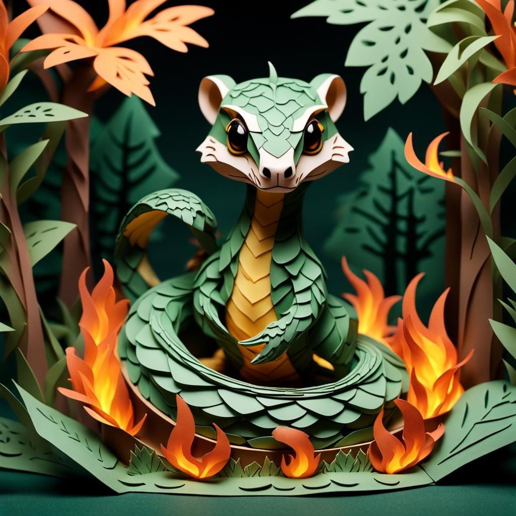 Kirigami - Fire Master